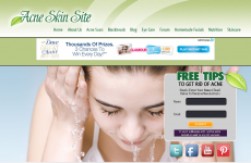 Acne Skin Site