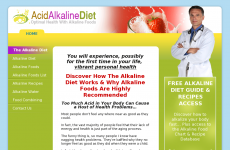 Acid Alkaline Diets