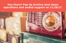 Pop Up Archive