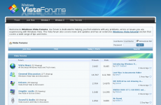 Vista Forums