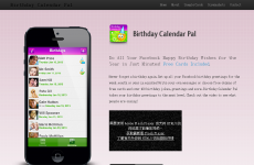 Birthday Calendar Pal