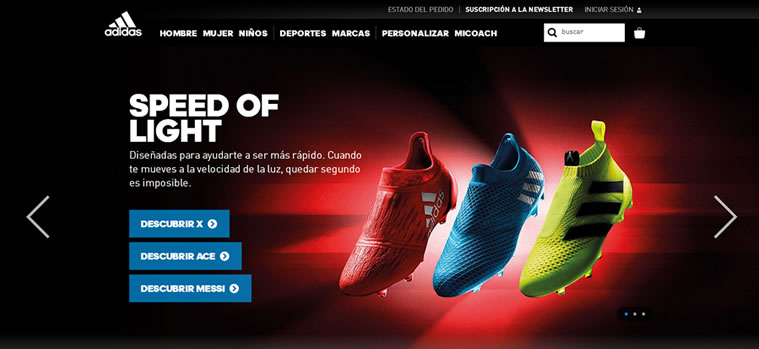 阿迪达斯西班牙官方网站：adidas西班牙