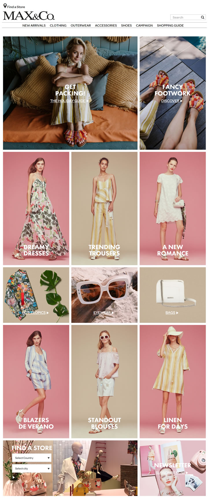 Max&Co官网：意大利年轻女性时尚品牌