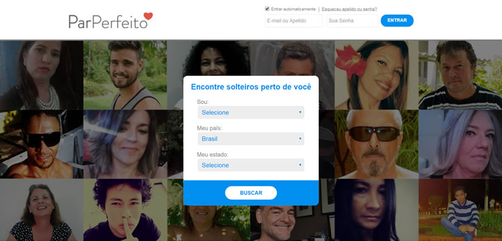 巴西最大的在线约会网站：ParPerfeito
