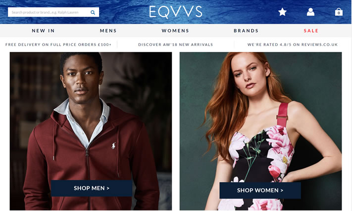 EQVVS官网：设计师男装和女装
