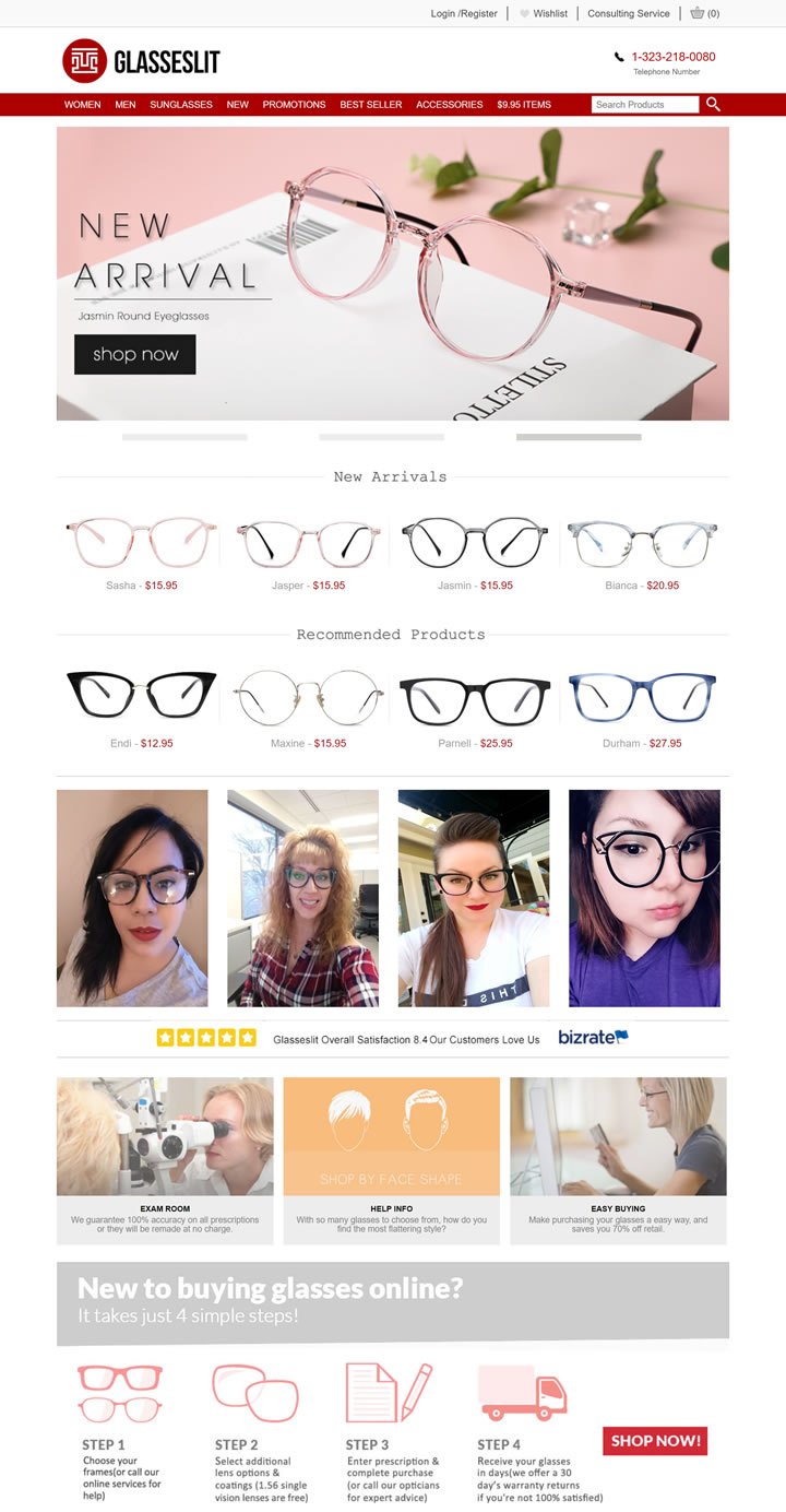 亚洲最大的眼镜批发商和零售商之一：Glasseslit