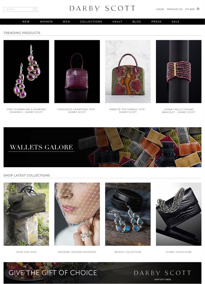 Darby Scott官网：奢侈品包、配饰和珠宝