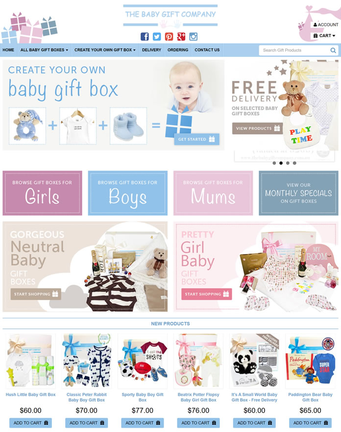 澳大利亚婴儿礼品公司：The Baby Gift Company