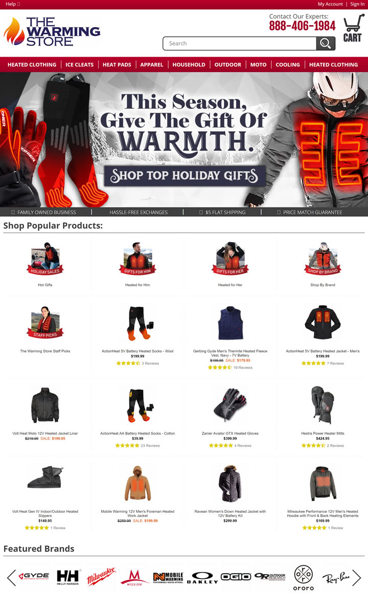 美国温暖商店：Warming Store