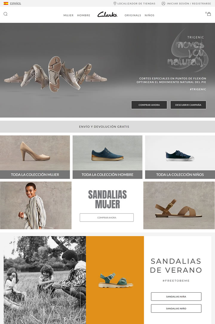 Clarks西班牙官方在线商店：clarks鞋