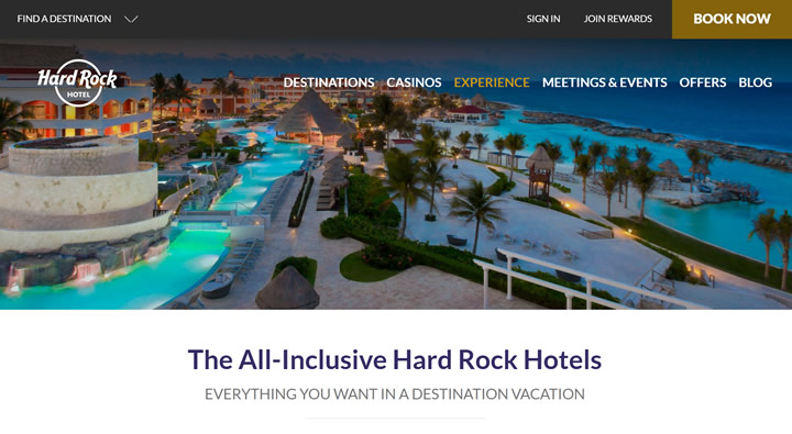 硬石酒店预订：Hard Rock Hotels