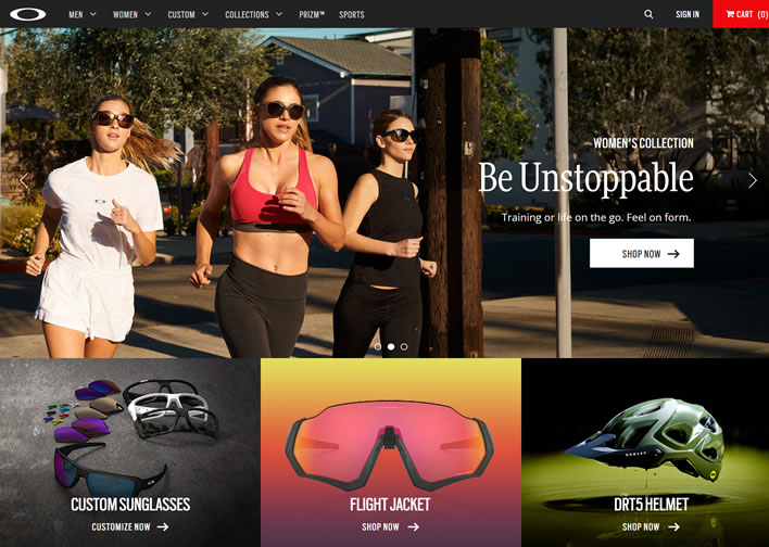 Oakley瑞典官网：运动太阳镜、雪镜和服装