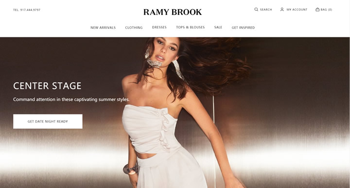 Ramy Brook官网：美国现代女装品牌
