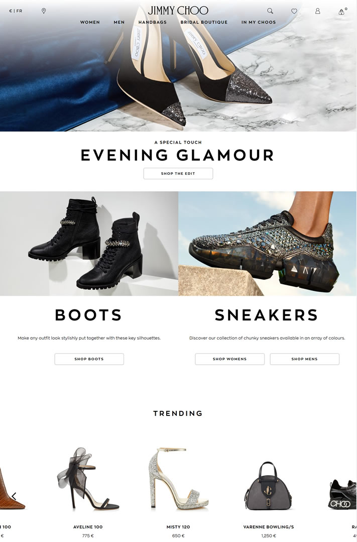 周仰杰(JIMMY CHOO)法国官方网站：闻名世界的鞋子品牌