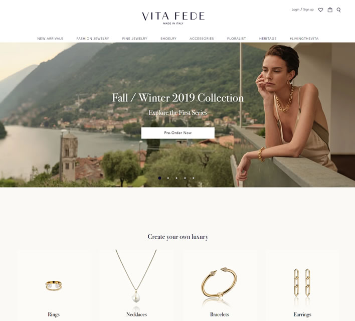 Vita Fede官网：在意大利手工制作，在纽约市设计