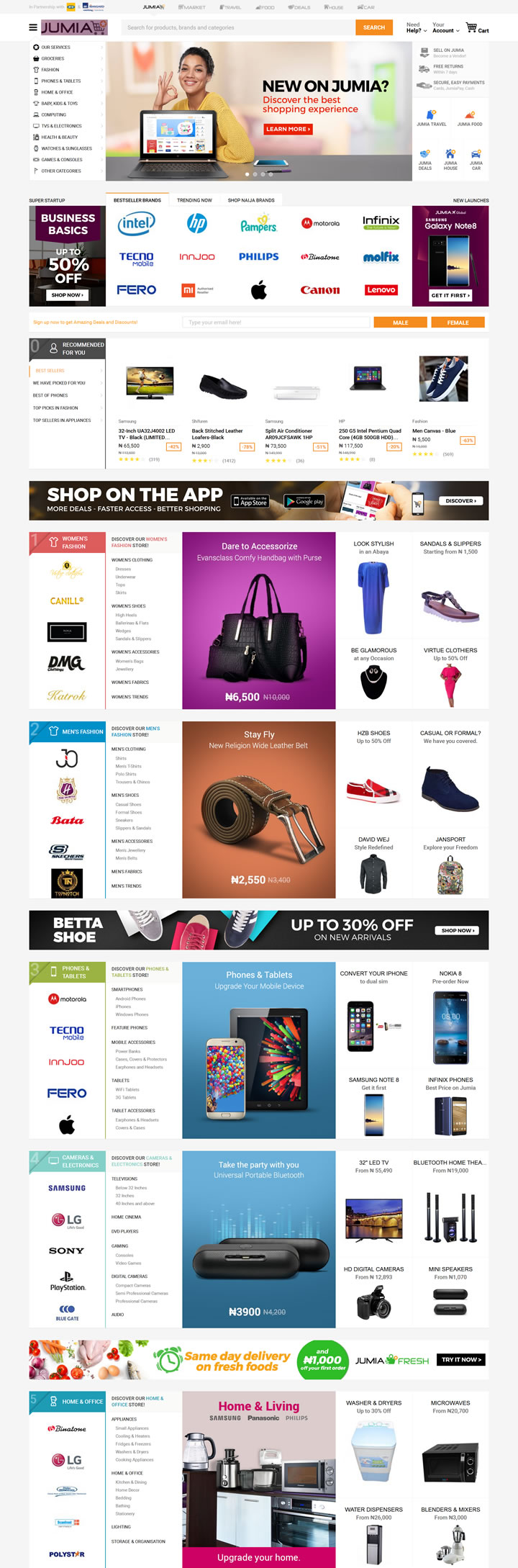 Nigeria’s Number One Online Shopping Site: Jumia Nigeria