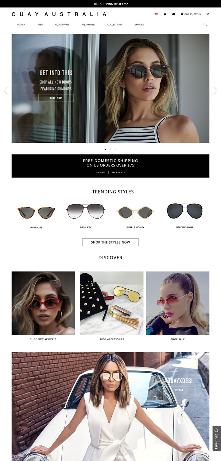 Australian Sunglasses Brand: Quay Australia