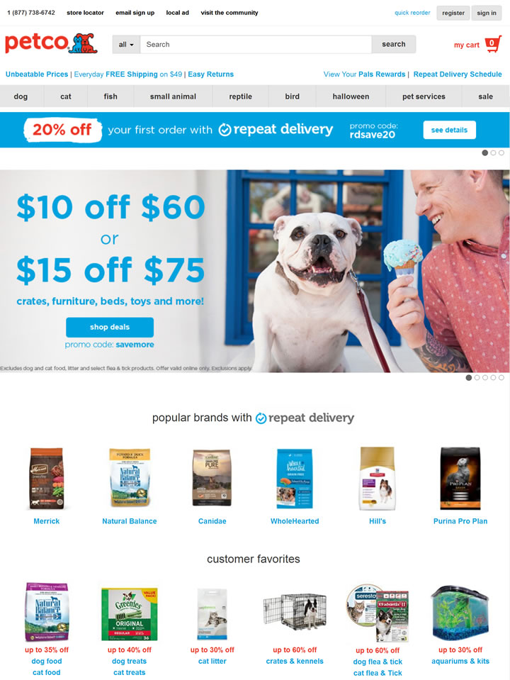American Pet Supplies and Pet Food Retailer: Petco