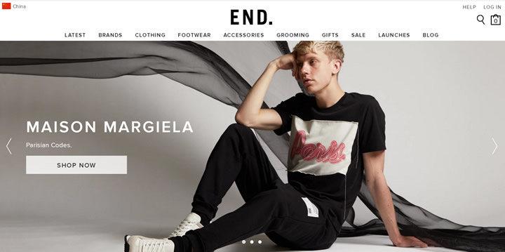 END. US Site: Globally Sourced Menswear