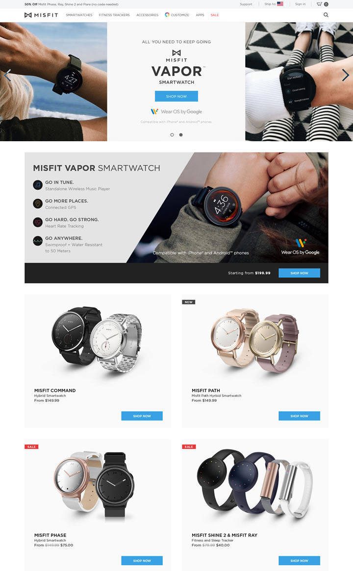 Smartwatches, Fitness Trackers & Wearable Technology: Misfit