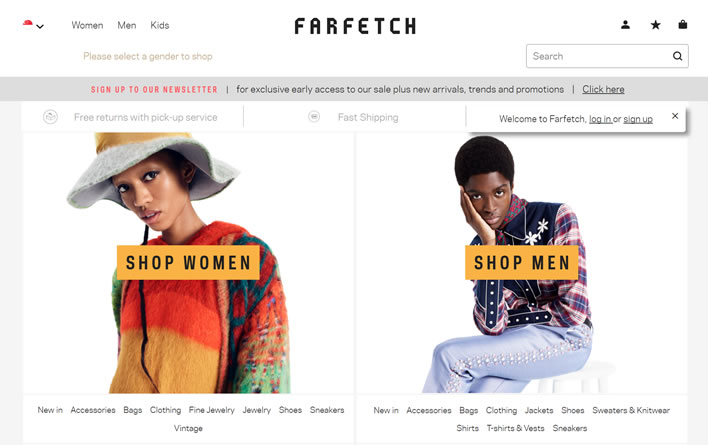 Farfetch Singapore: Designer Luxury Fashion for Men & Women