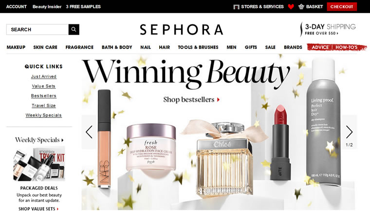 Sephora Canada Official Site: Sephora CA