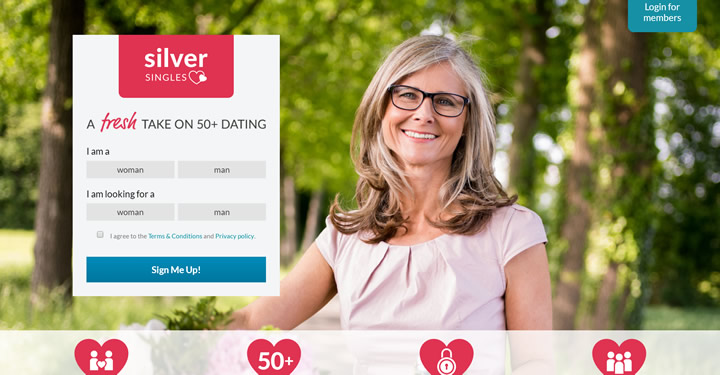 Dating Platform Exclusively for Singles 50+: SilverSingles US