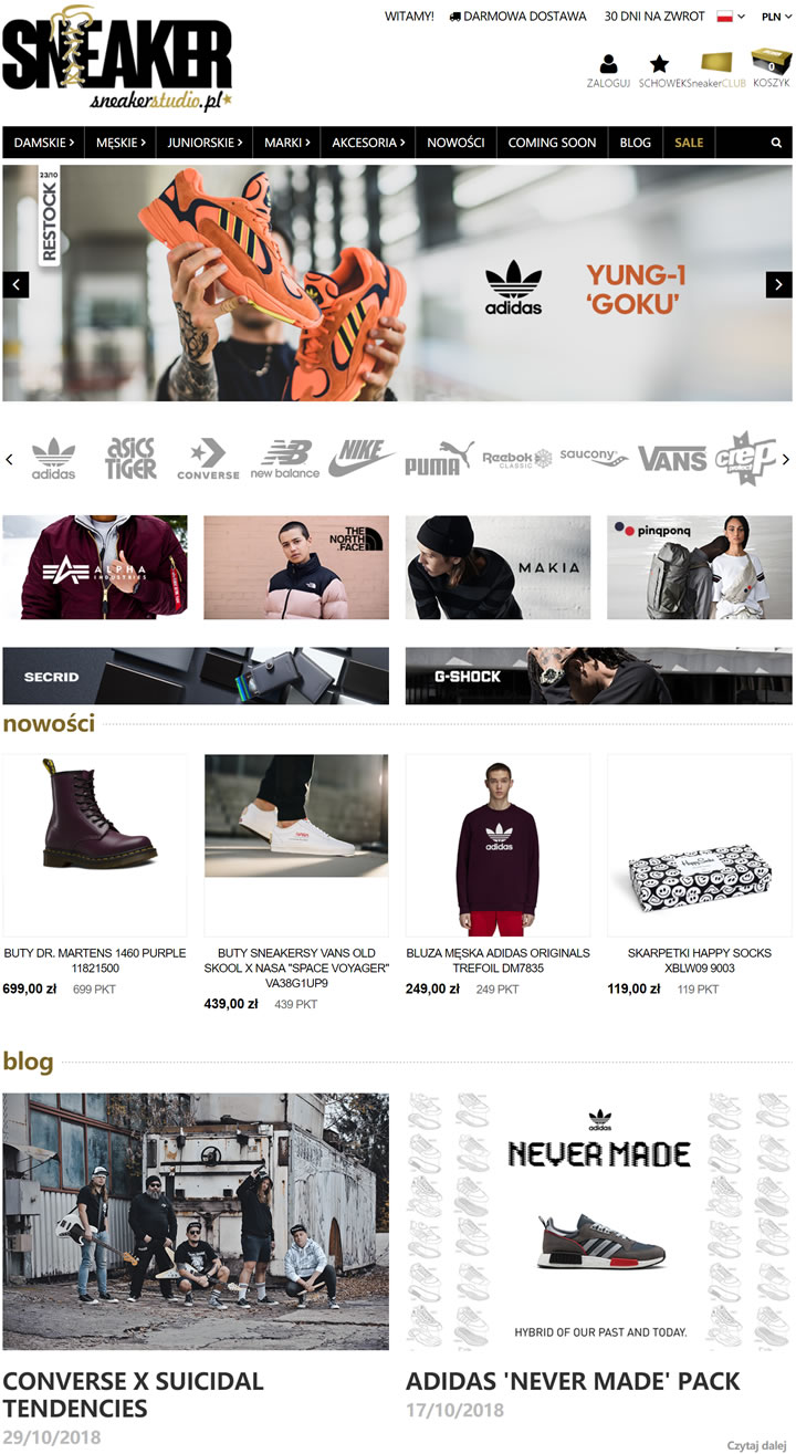 Sneaker Studio Poland Site: Buy sneakers