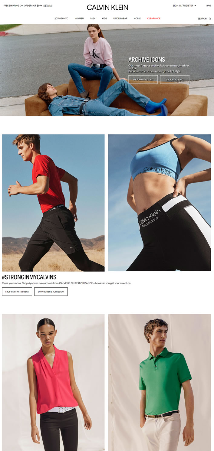 CK USA Official Site: Calvin Klein