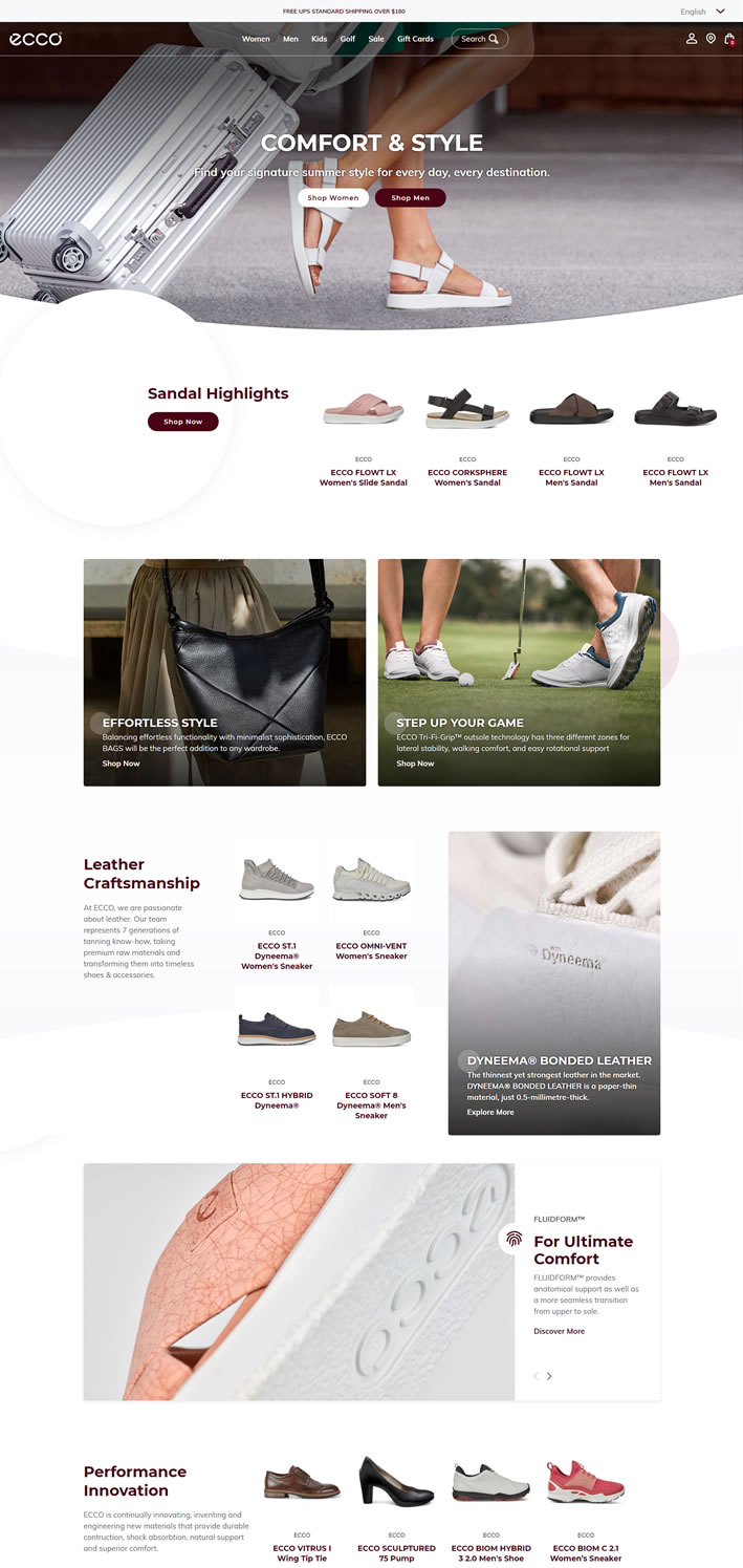 ECCO Canada Official Online Store: Danish Footwear Brand