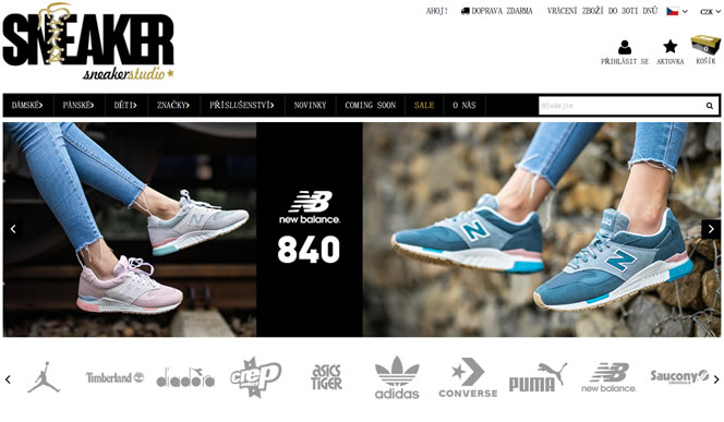 Sneaker Studio捷克：购买运动鞋