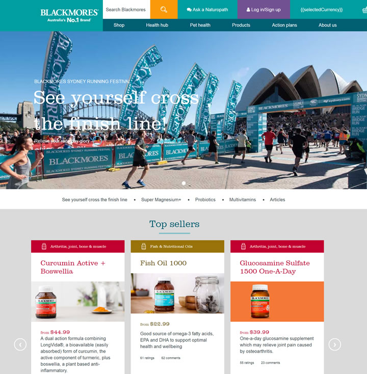 BLACKMORES澳洲官网：澳大利亚排名第一的保健品牌