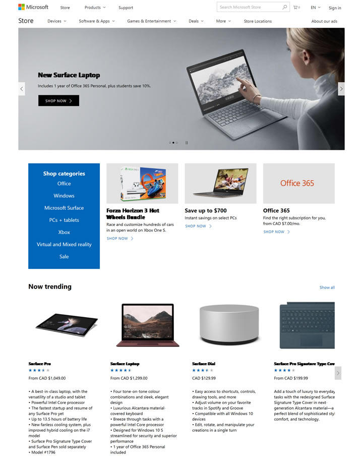 Microsoft Store Canada Official Site: Buy Microsoft Products