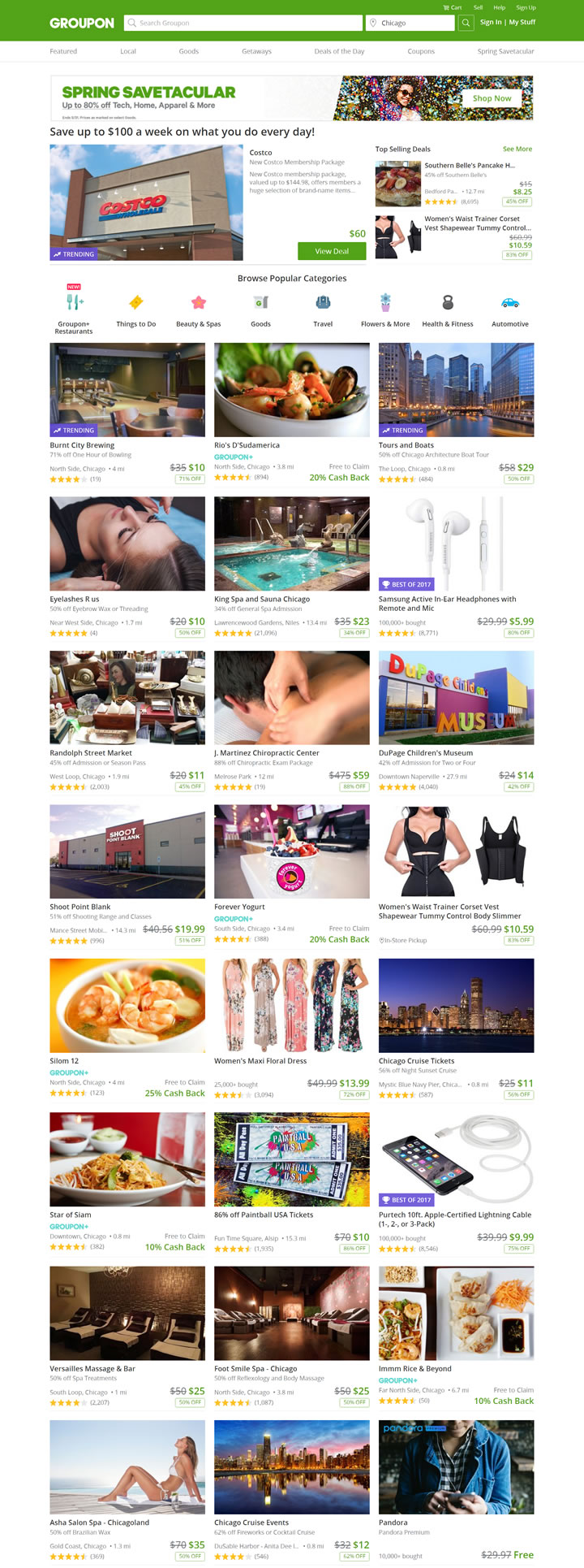 US Deals and Coupons Site: Groupon