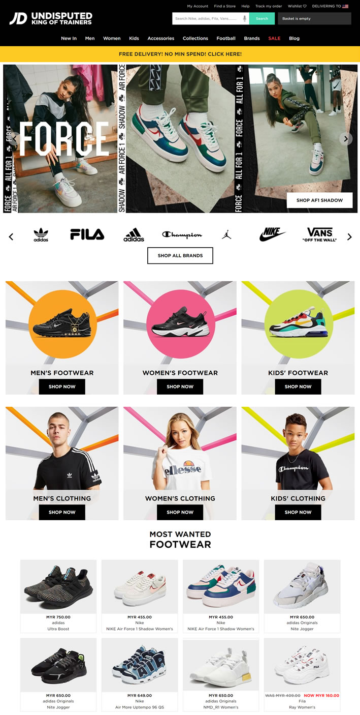 JD Sports Malaysia: UK’s Leading Trainer and Sports Fashion Retailer